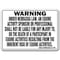 Signmission 14 in Height, Vinyl, 14" x 10", WS-D-1014-Nebraska WS-D-1014-Nebraska - alternate 1